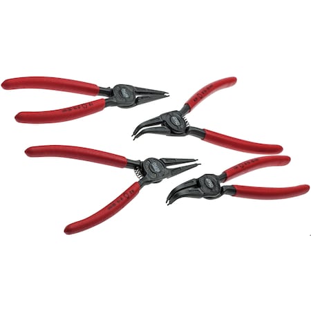 Nws Set of Circlip Pliers, 4 pcs 2 Internal, 2 External, Sise 19 mm-60 mm 792